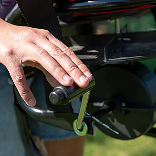 3100 40 LB Professional Chest Mount Hand Crank Broadcast Spreader Including Even Spread Technology