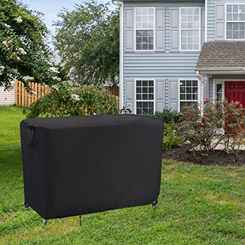 Outdoor Table Cover for Wicker Bar Cart 44''L x 19''W x 36''H