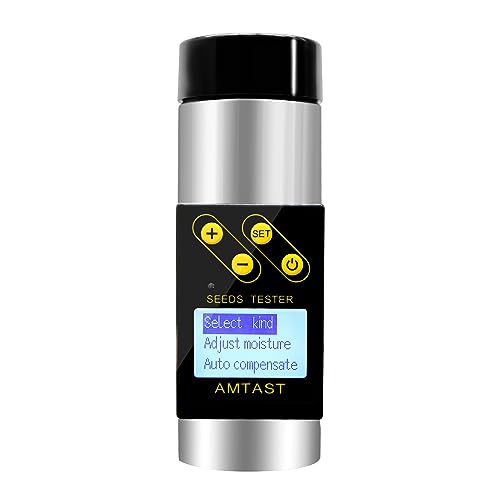 Portable Grain Moisture Meter Seed Humidity Meter for 18 Kinds Farm Crops