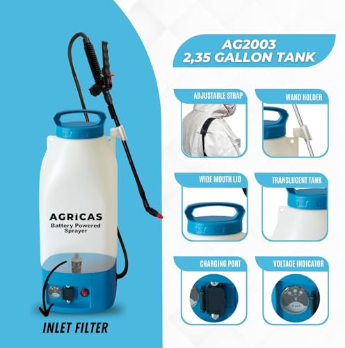 Battery Powered Sprayer 2.35 Gallon