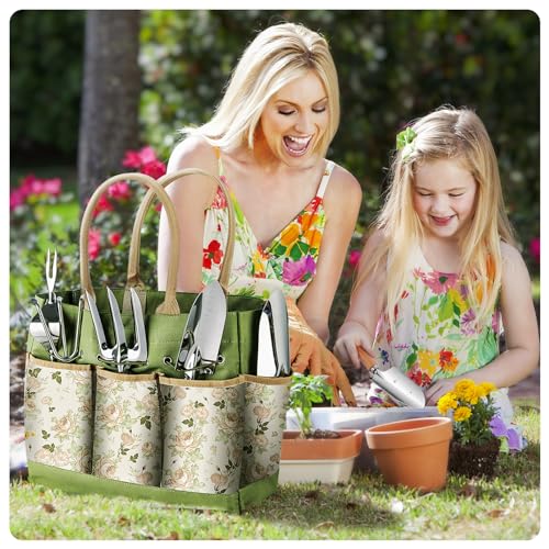 Heavy Duty Gardening Tools with Handbag