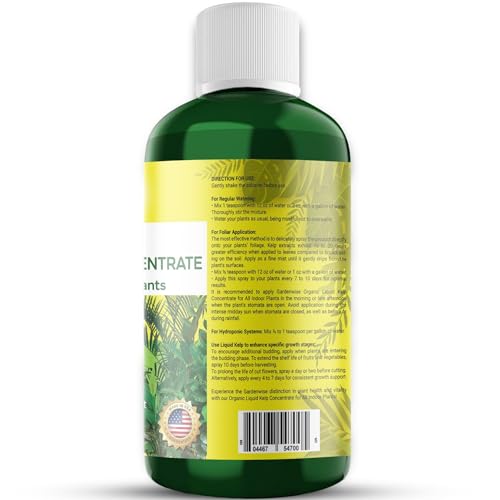 Organic Premium Kelp Seaweed Fertilizer (16 Fl Oz)