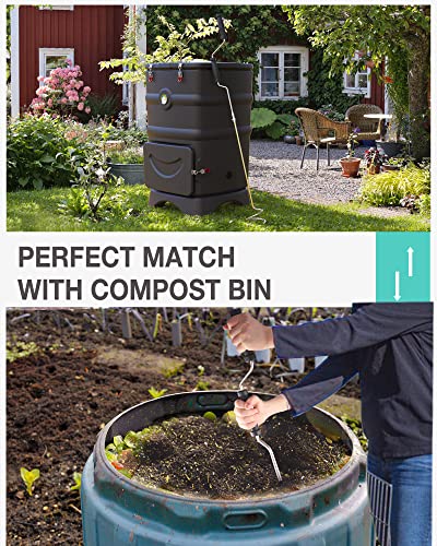 Stainless Steel Compost Aerator Tool