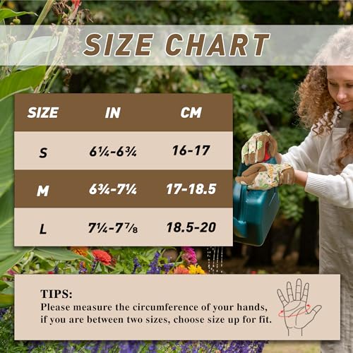 HLDD Womens Garden Gloves