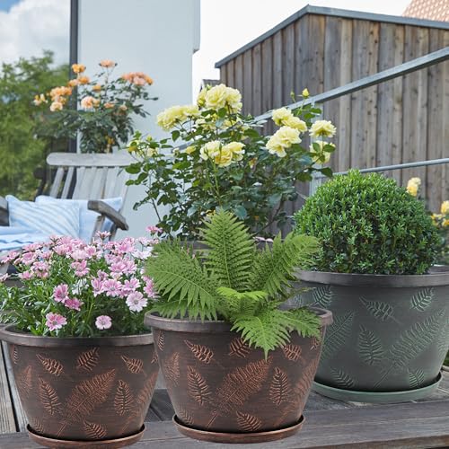 11 inch Plant Pot Set of 3 (3 Count)