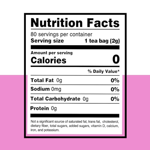 Marshmallow Root Tea Bags (80 Count (Pack of 1))