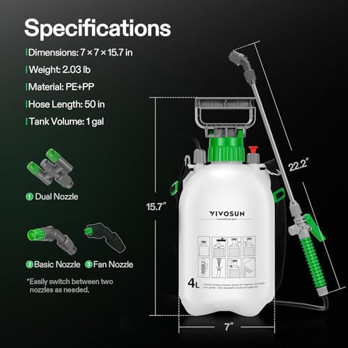 1 Gal 4L Pump Sprayer