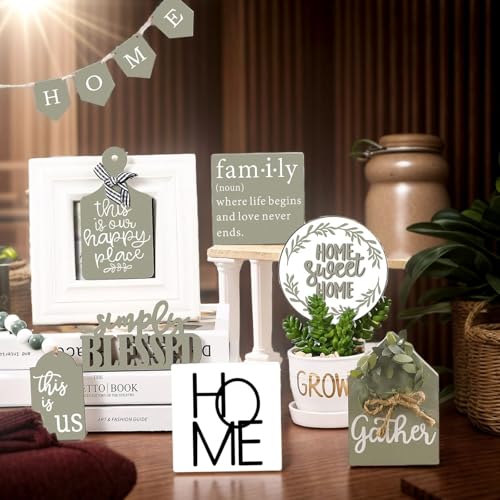 11PCS Farmhouse Tiered Tray Decor Set