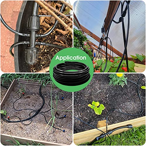 20 FT 1 2 inch Drip Irrigation Tubing Main Line Hose for Garden Irrigation System (20 Foot)