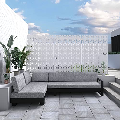 Metal Privacy Screen Outdoor 72" H×47" W