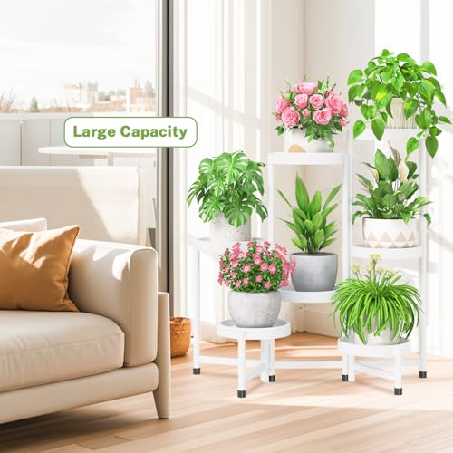 7 Tier Folding Plant Stand Indoor Outdoor