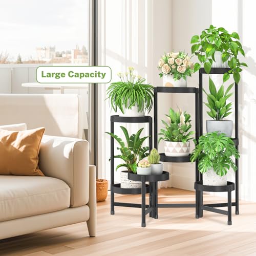 8 Tier Folding Plant Stand Indoor Outdoor