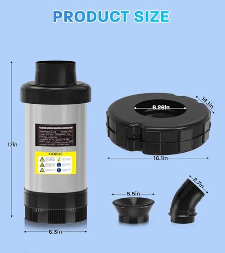 15000 GPH Pond Fountain Aerator