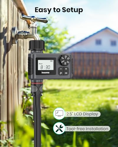 2 PCS Water Timer for Outdoor Garden Hose (2 Count)