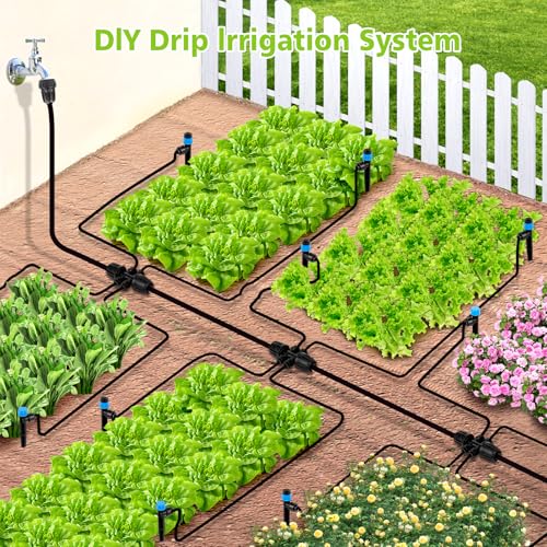 102FT Drip Irrigation System Kit