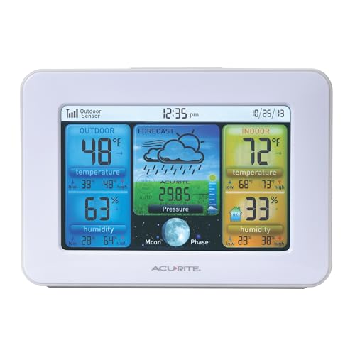02041M Color Weather Station with Forecast