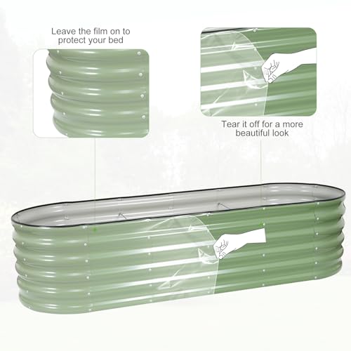 Galvanized Raised Garden Bed Outdoor