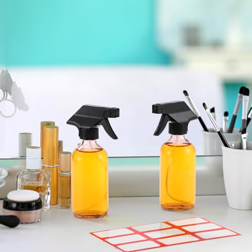 12 Pcs 8 oz Glass Spray Bottles (12 Count)