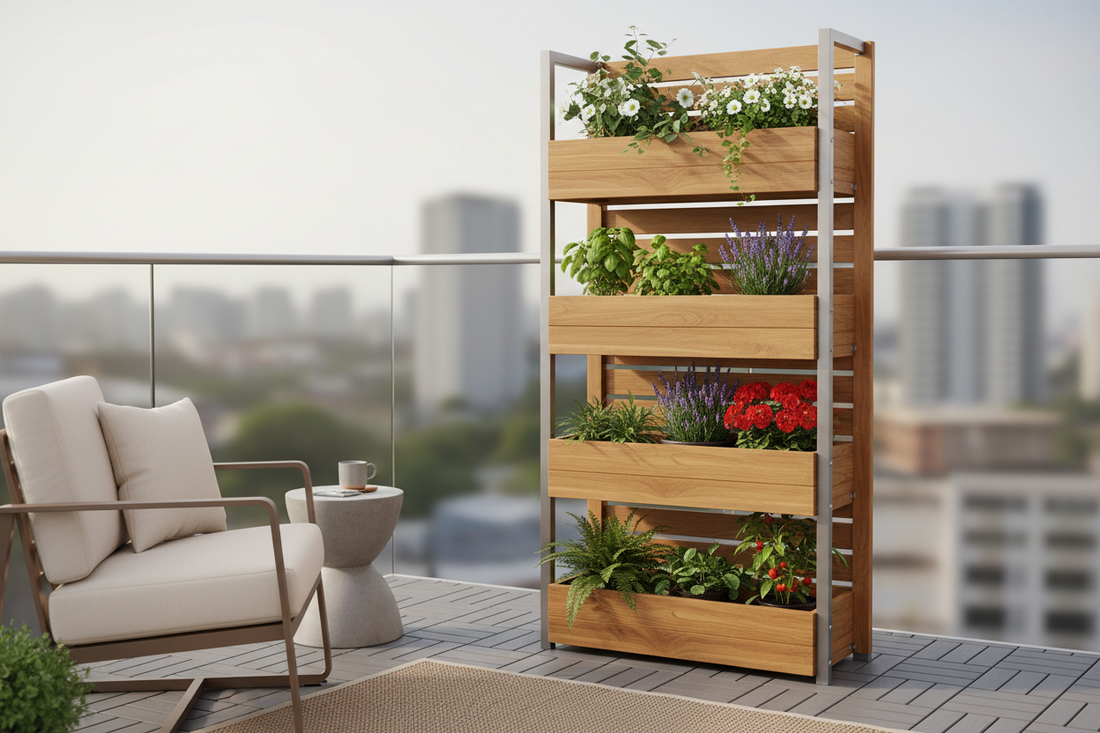 Best Vertical Plant Stands for Small Spaces in 2026 | Patio &amp; Balcony Garden Ideas