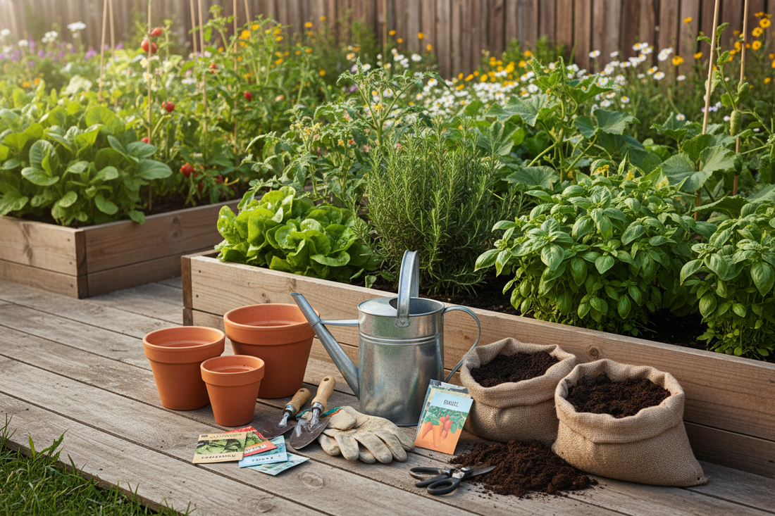How to Start a Thriving Home Garden: Essential Supplies and Tips