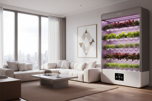 Your Living Room Is a Salad Bar Now: The Vertical Smart Farm Trend of 2026
