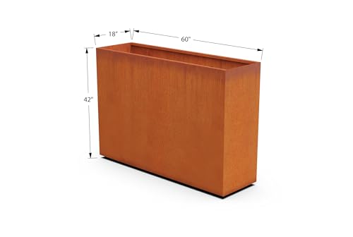 Corten Steel Planters (11.37 Sq Ft)