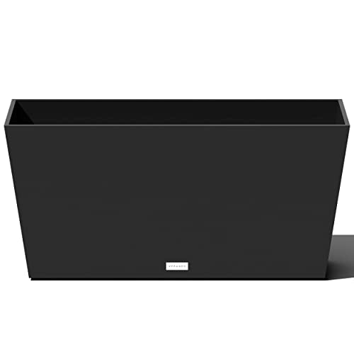 Pure Series Midori Planter (Black / 31 inch)