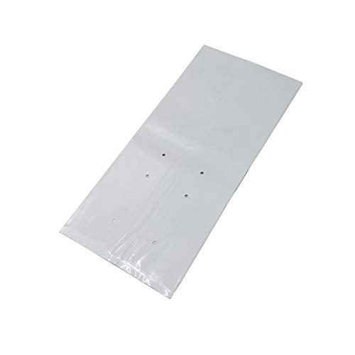 R Plastic Grow Bags Poly Planters Panda Film Black and White 5 Gallon 25pcs (25 Count)