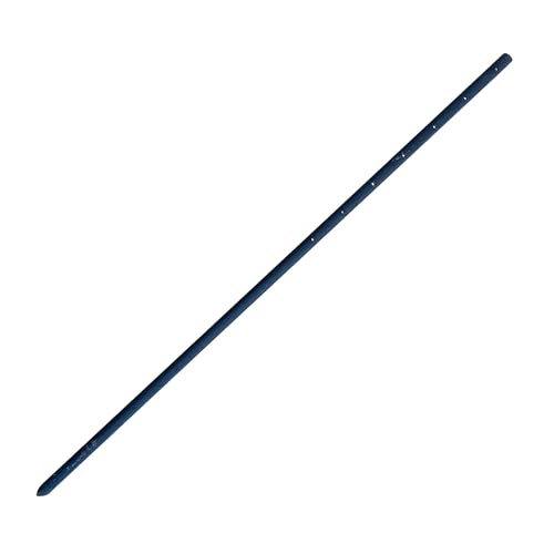 48 Inch Round Steel Concrete Form Stakes with Nail Holes (10 Count)