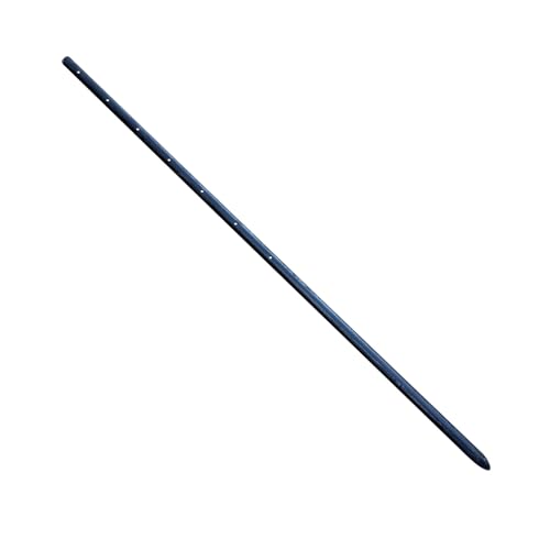 36 Inch Round Steel Concrete Form Stakes with Nail Holes (10 Count)