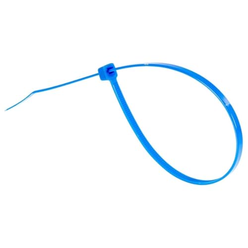 12 Inch Blue Zip Ties (Blue / 12" (50lb))