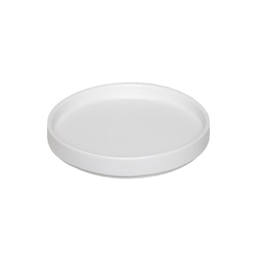 Plant Tray for Pots (9in(1 Pack) / Frosted White)
