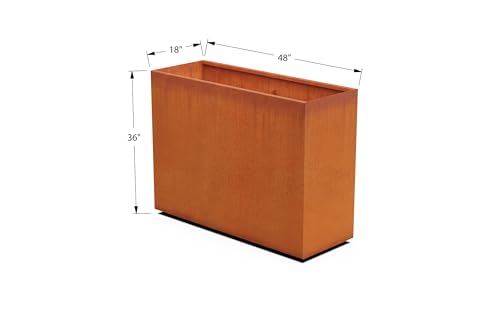 Large Rectangular Planters for Outdoor Plants
