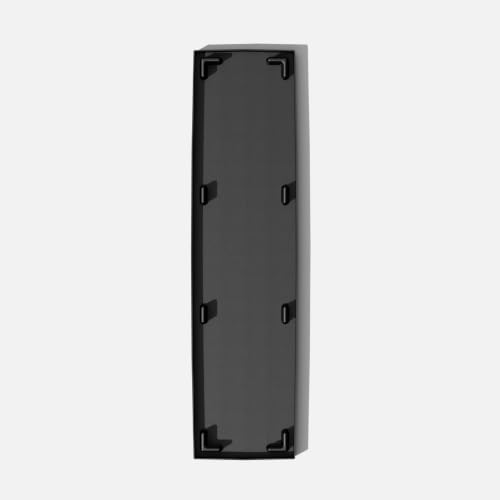Block Series Span Planter & Drip Tray (Black / Medium - with saucer)