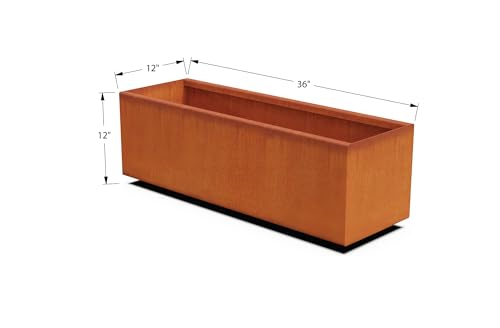 Large Rectangular Planters for Outdoor Plants