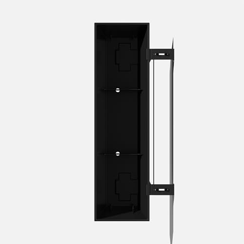 Pure Series Railing Planter (Black / 36 inch - 2 Pack)
