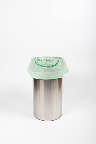 13 Gallon Compostable Drawstring Trash Bags by BioBag (13 Gallon With Drawstring)