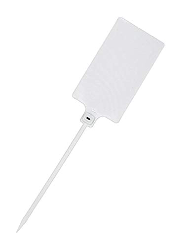 Plastic Seals Shipping Tags Logistics Use Big Sign Tie Large Label Tie (100 Count)