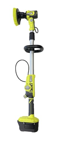 ONEAND 18V Cordless TELESCOPING Power Scrubber and Compact Power SCRUBB