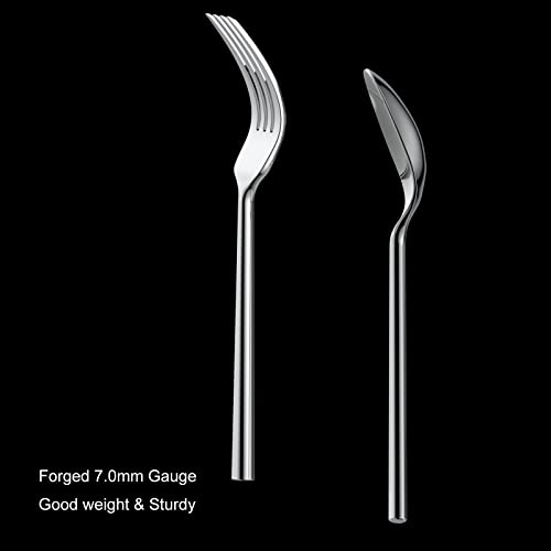 Potter 65 Piece Forged Silverware Set (10 Count)