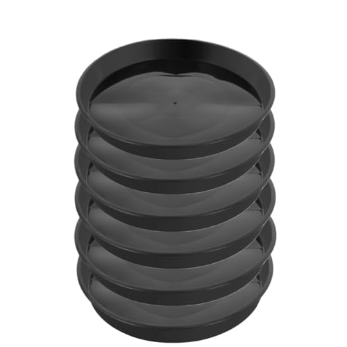6 Pack 9.5 Inch (9.5"(6 Pack) / Black)
