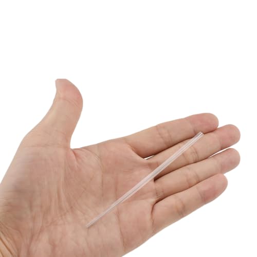 300Pcs 8inches Cear Metal Twist Ties Bread Candy Coffee Bag Ties Plant Garden Twist Ties for Cellophane Treat Bags Gift Wraping Bags Plastic Bags Halloween Party Cake Present Art Crafts (300 Count)