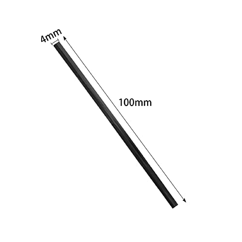 800 Pcs 4" Metallic Twist Ties (Black)