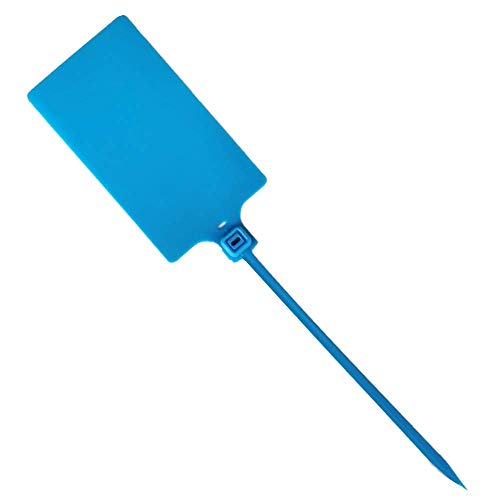 Plastic Seals Shipping Tags Logistics Use Big Sign Tie Large Label Tie (100 Count)