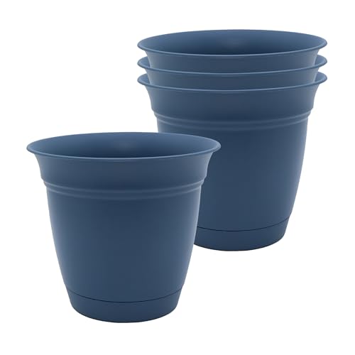 Eclipse Round Planter Pot (Slate Blue / 6" (Pack of 4))
