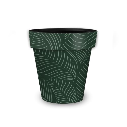 Everyday Planter 8.5" x 8.5" x 8.5" Tropical Leaves Small Planter (Trop Leaves / Small)