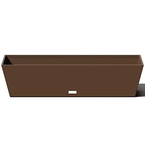 Pure Series Window Box Planter (Espresso / 36 inch)