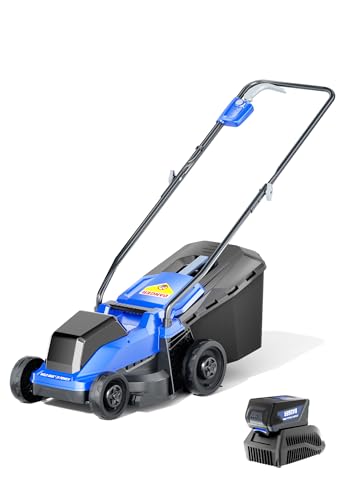 40V 14 in Brushless Electric Cordless Lawn Mower Kit (40V 14" Push)