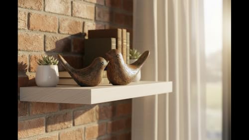 Birds Figurine (Brown-wood)