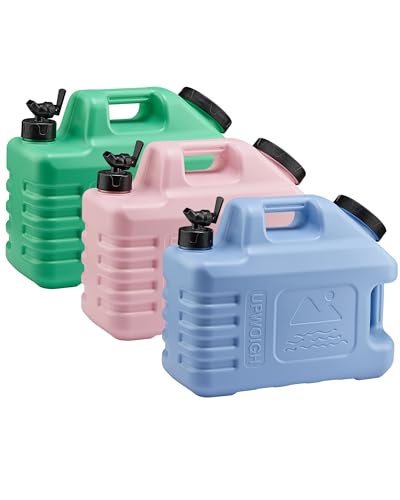 5 Gallon Camping Water Jug with Spigot (Pastel Mix / 5 Gallon)